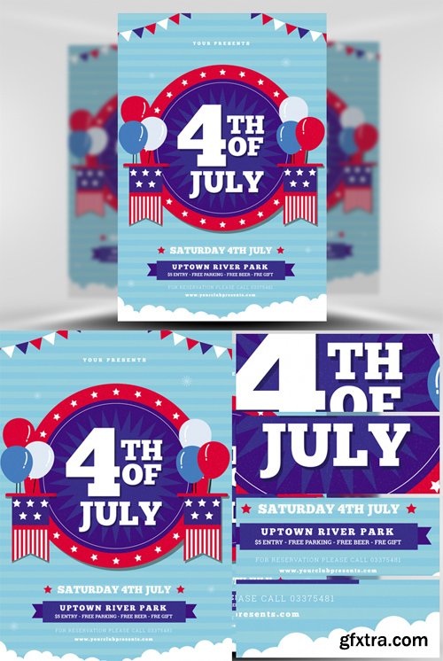 4TH of July Flyer Template 4TH of July Flyer Template
