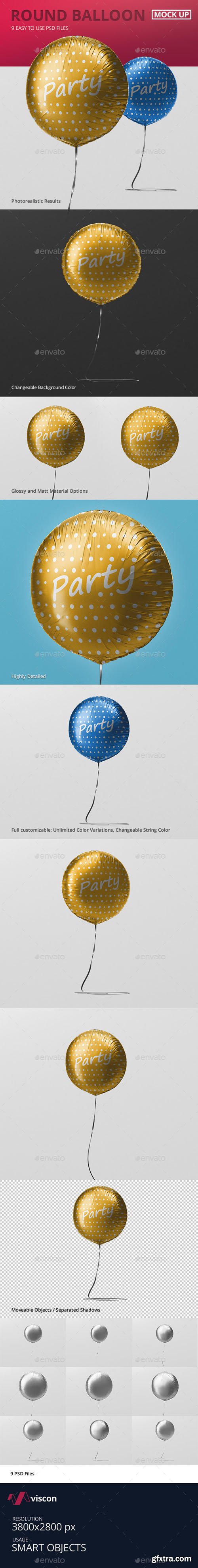 GR - Round Balloon Mockup 19406100 GR - Round Balloon Mockup 19406100