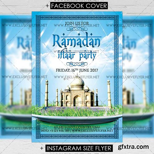 Ramadan - Premium A5 Flyer Template Ramadan - Premium A5 Flyer Template