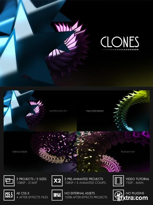 Videohive - Clones - 16460425