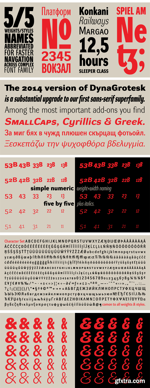 DynaGrotesk Pro Font Family DynaGrotesk Pro Font Family