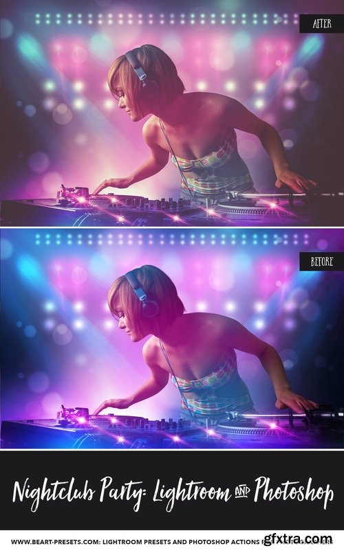 Nightclub Collection Lightroom Presets, Photoshop Actions and ACR Presets