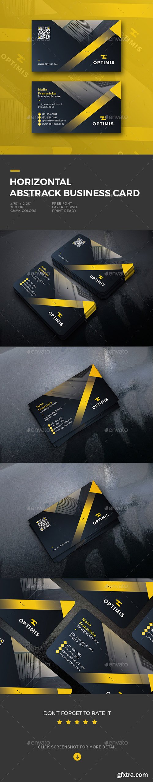 GR - Horizontal Abstract Business Card 20042071 GR - Horizontal Abstract Business Card 20042071