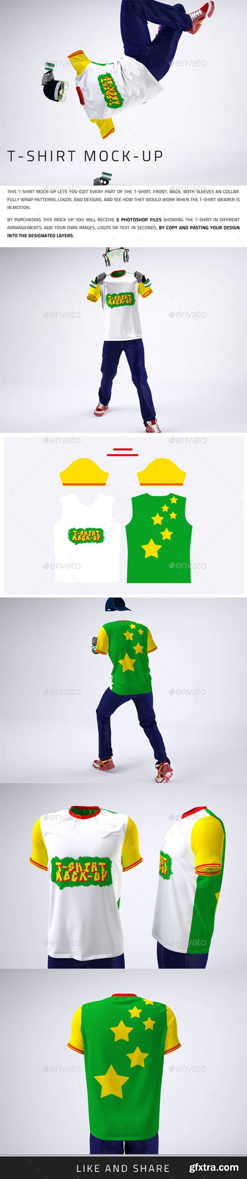 GR - T-shirt Mock-Up 20045064