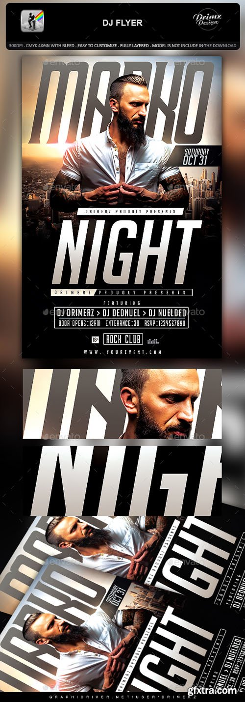 GR - DJ Flyer 20058190 GR - DJ Flyer 20058190