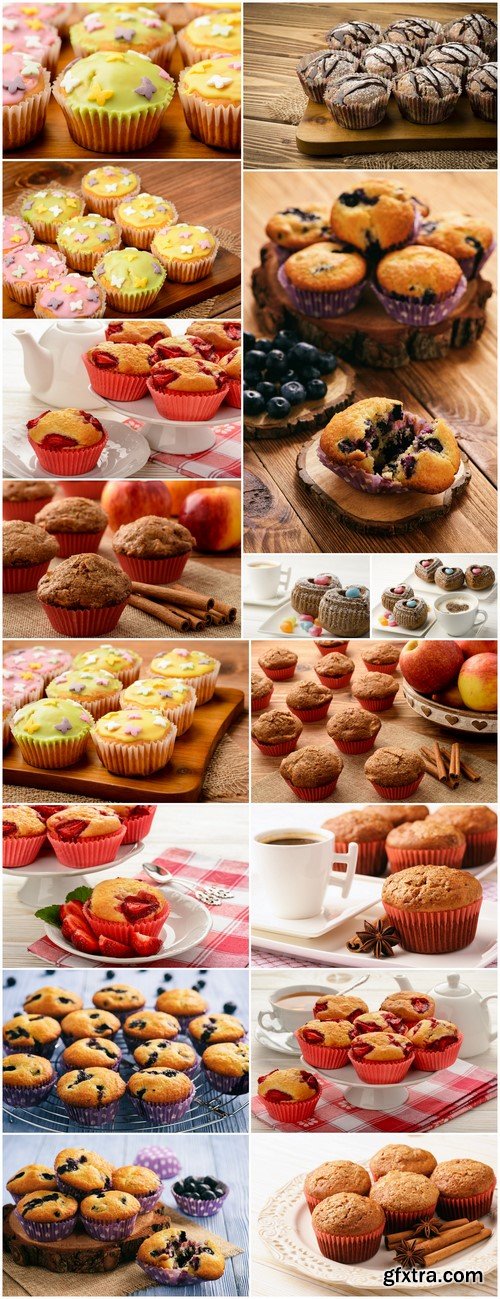Cupcakes Cakes 16X JPEG