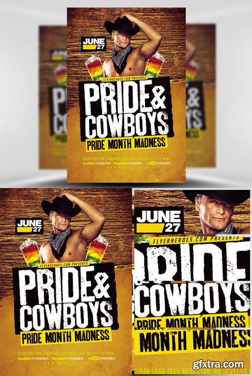 Pride Month Flyer Template V2 Pride Month Flyer Template V2