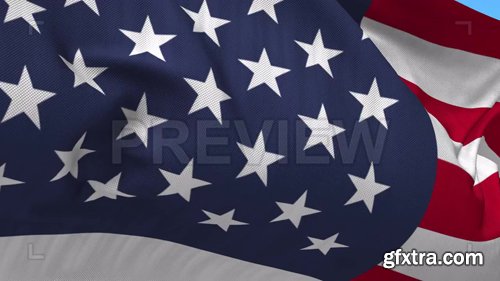 MA - USA Flag Animation MA - USA Flag Animation