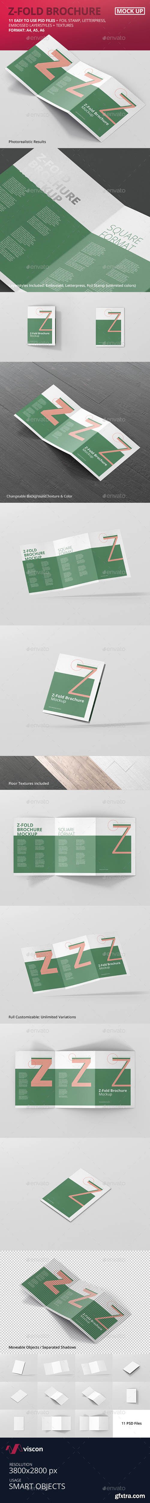 GR - Z-Fold Brochure Mockup - Din A4 A5 A6 19972252 GR - Z-Fold Brochure Mockup - Din A4 A5 A6 19972252