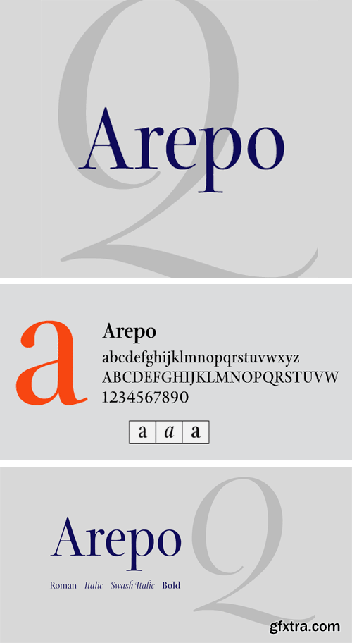 Arepo Font Family