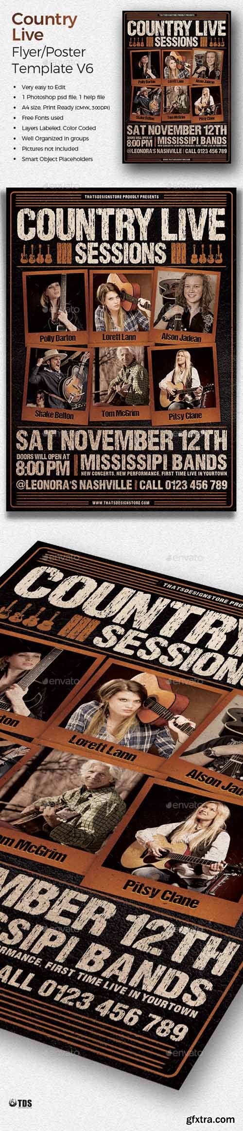 GR - Country Live Flyer Template V6 20038127 GR - Country Live Flyer Template V6 20038127