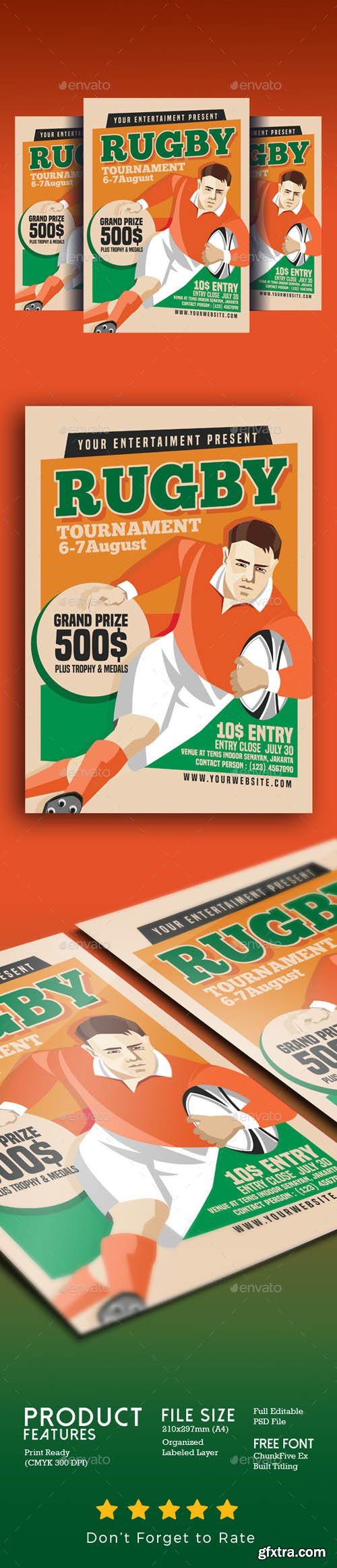 GR - Rugby Tournament Vintage Style 17282438 GR - Rugby Tournament Vintage Style 17282438