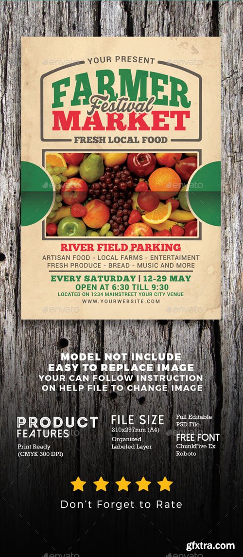 GR - Farmer Market Event Flyer 19875083 GR - Farmer Market Event Flyer 19875083