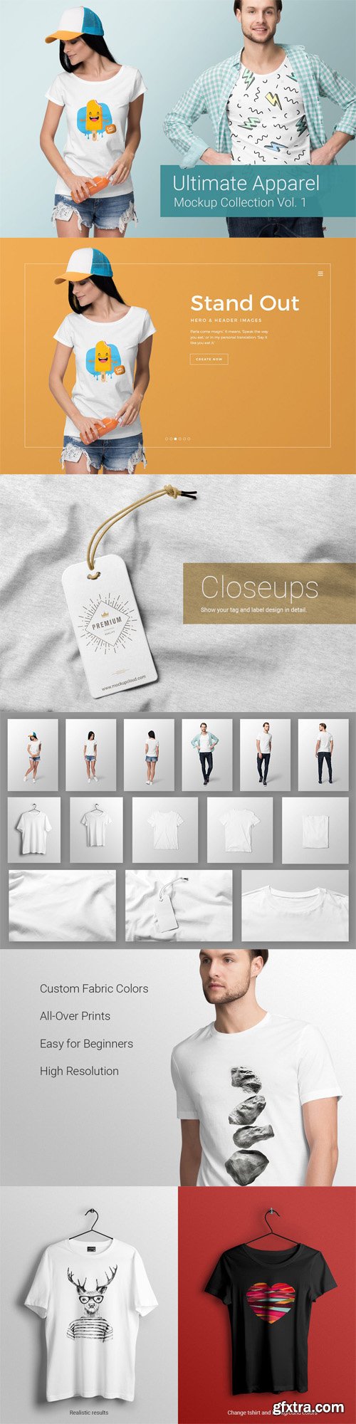 Ultimate Apparel Mockup Vol. 1 Ultimate Apparel Mockup Vol. 1