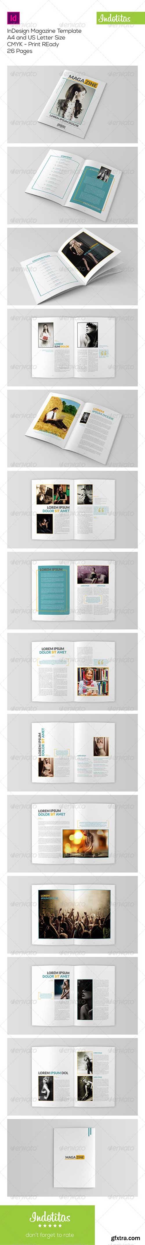 GR - InDesign Magazine Template 7767842