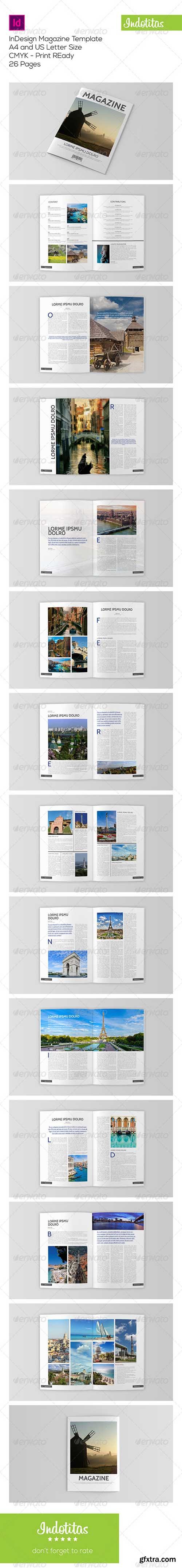 GR - Indesign Magazine Template 7824440