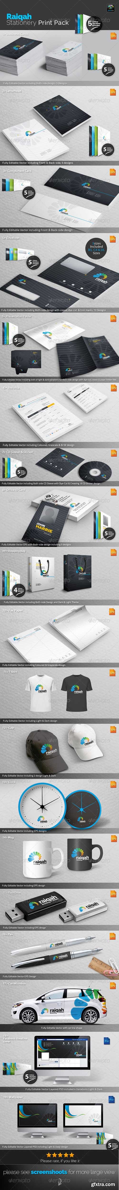 GR - Raiqah Stationery Print Pack 7638766