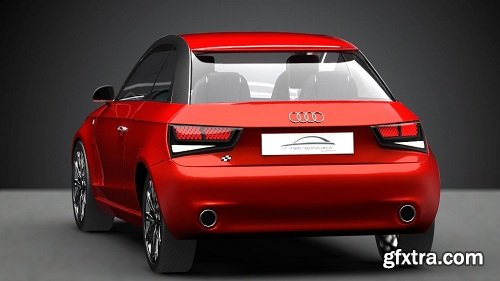 Audi A1 Metroproject Quattro Concept 3d Model