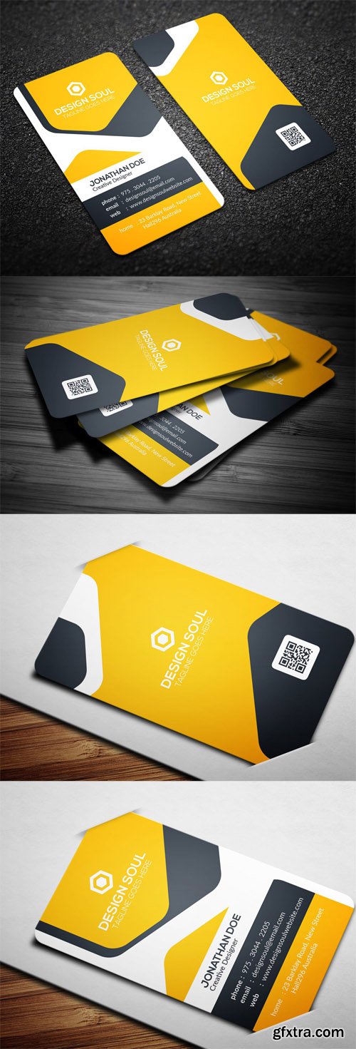 Modern Corporate Business Card Modern Corporate Business Card