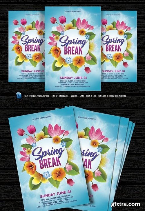 CM - Spring Break Flyer 1283697