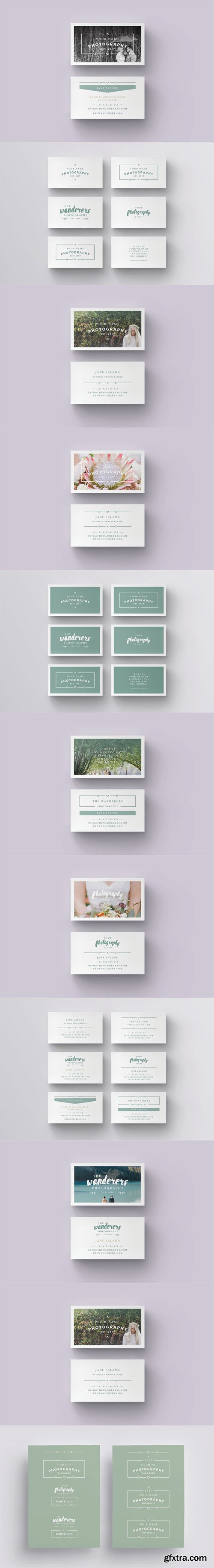 WANDERERS Business Card Template WANDERERS Business Card Template