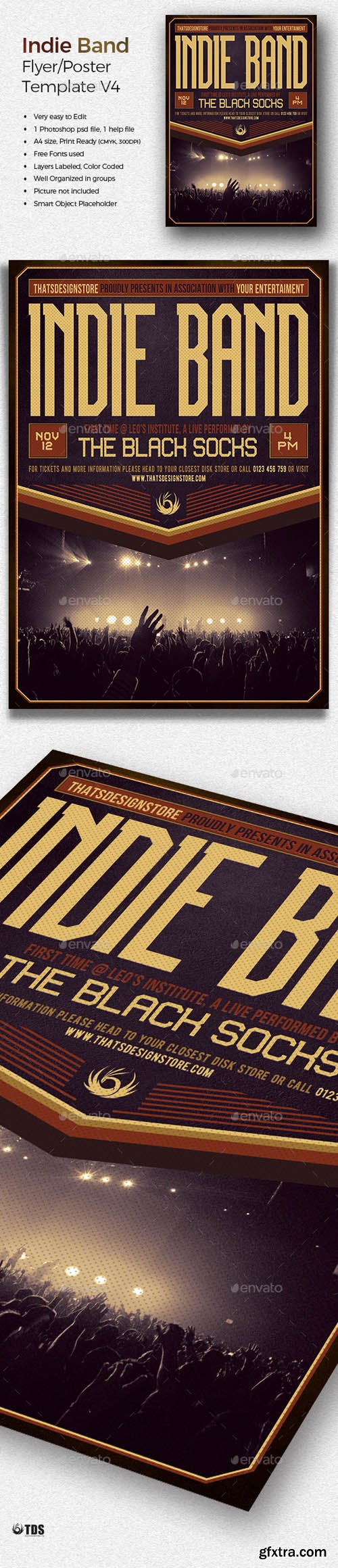 GR - Indie Band Flyer Template V4 20098693 GR - Indie Band Flyer Template V4 20098693