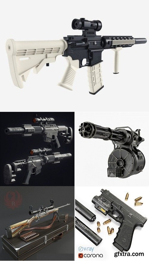 Pro Weapon 3d Models