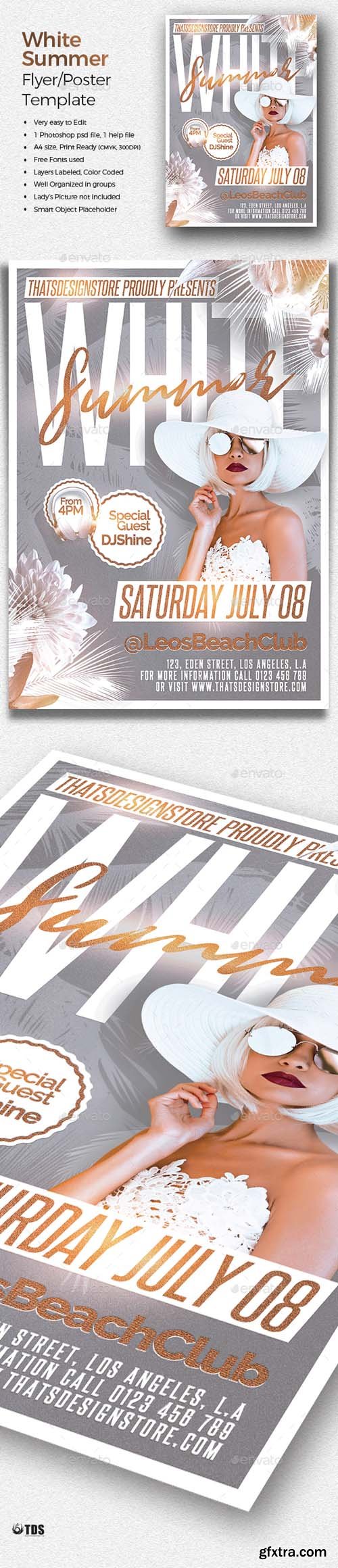 GR - White Summer Flyer Template 20125593 GR - White Summer Flyer Template 20125593