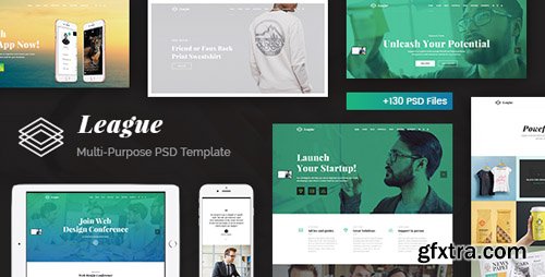 ThemeForest - League - Responsive Business Multi-Purpose PSD Template 19753433 ThemeForest - League - Responsive Business Multi-Purpose PSD Template 19753433