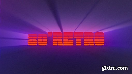 Create your 80\'s Retro title in Adobe After Effects