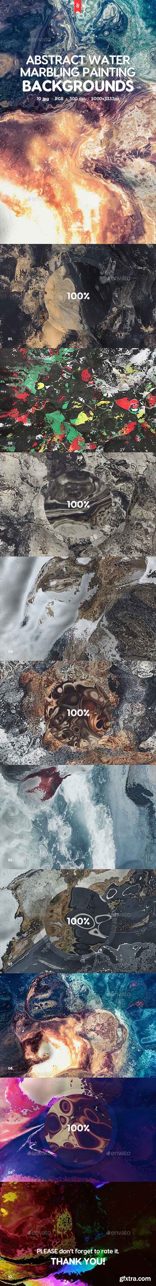 GR - Water Marbling Painting Backgrounds 20150065 GR - Water Marbling Painting Backgrounds 20150065