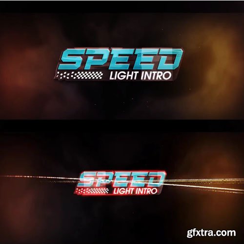 Speed Light Logo Intro - After Effects