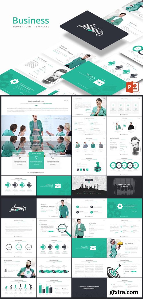 Business Powerpoint template