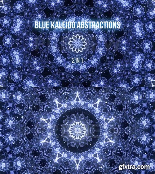 MA - Blue Kaleidoscope Abstractions MA - Blue Kaleidoscope Abstractions