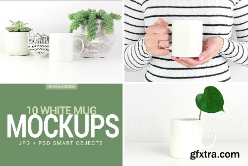 CreativeMarket White coffee mug mockup photos 1345245