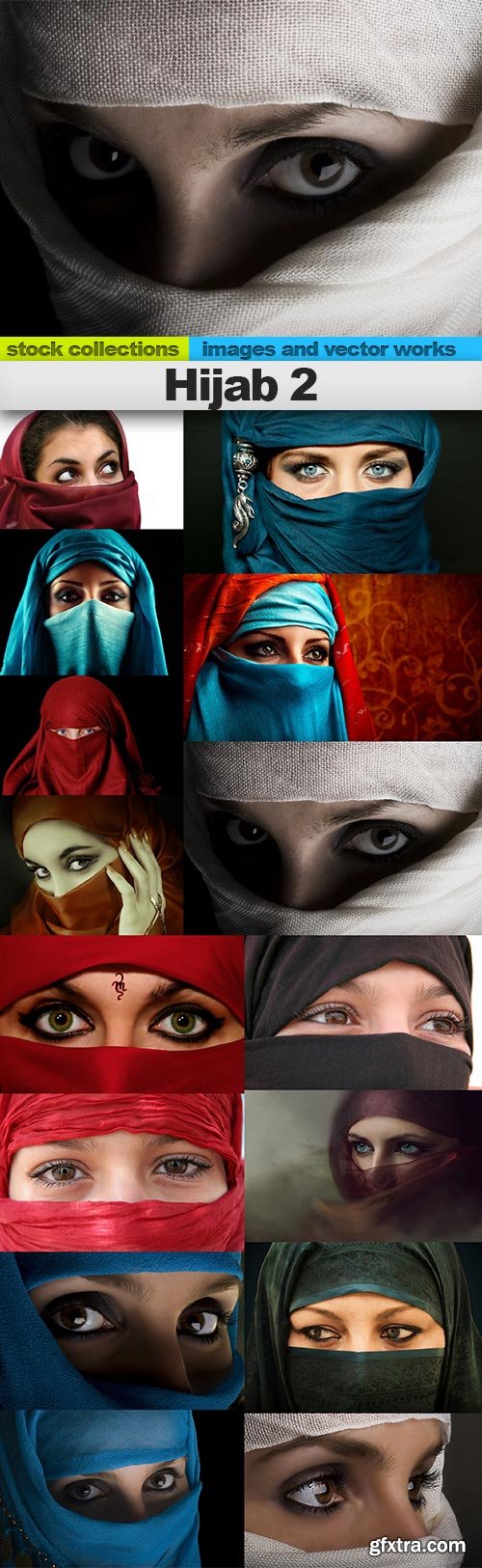 Hijab 2, 15 x UHQ JPEG