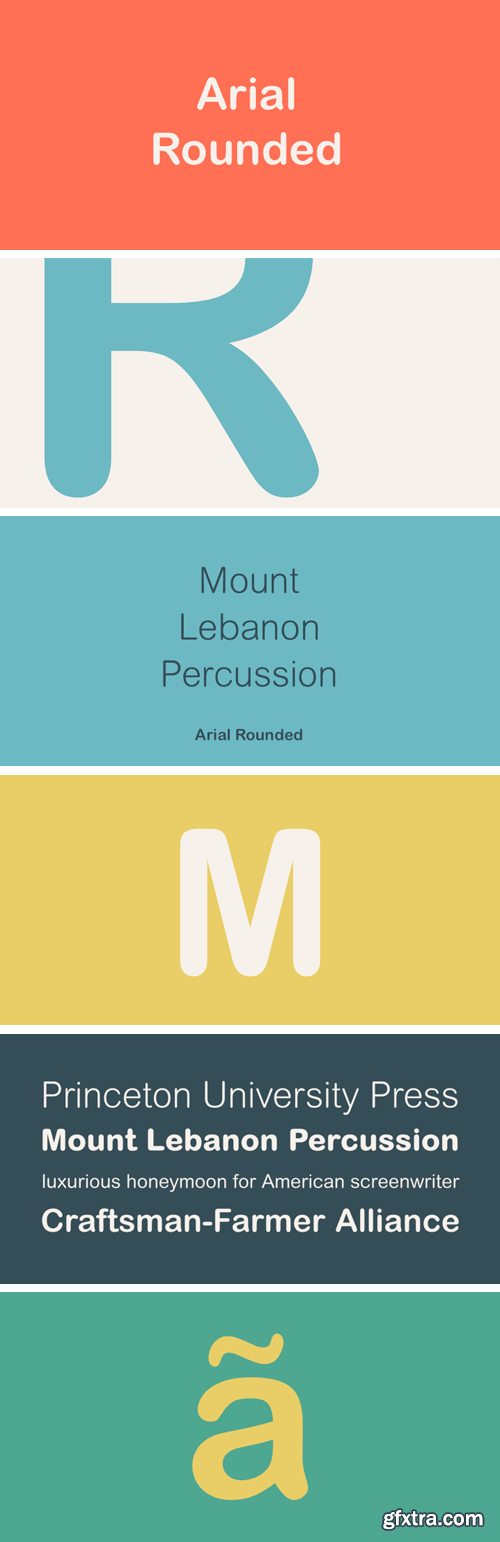 Arial Rounded Font Family Arial Rounded Font Family
