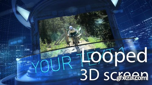 Videohive 3D Carousel Looped 18197610