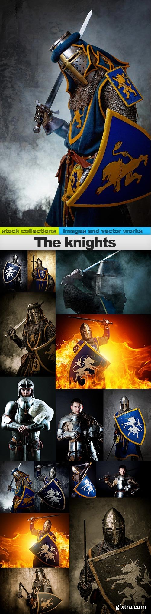 The knights, 15 x UHQ JPEG