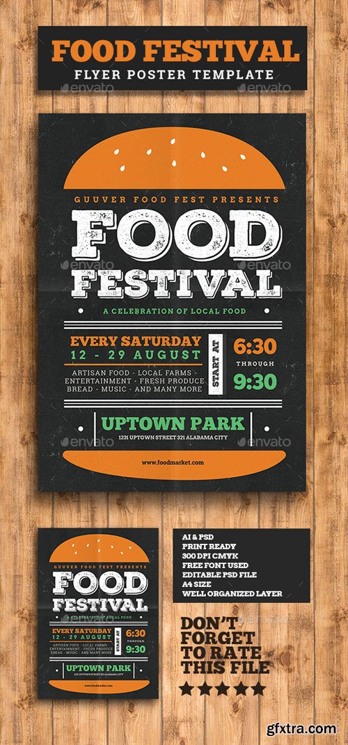 GR - Food festival flyer 16192551