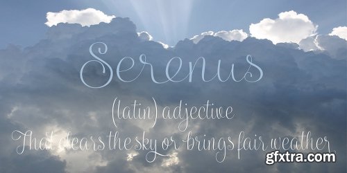 Serenus 2 Fonts