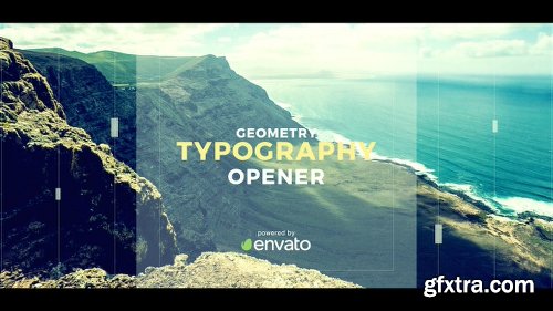 Videohive Geometry Typography Opener 19701539