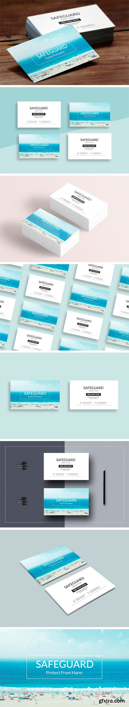 CM 1528043 - Sea Beach Safe Guard Business Card