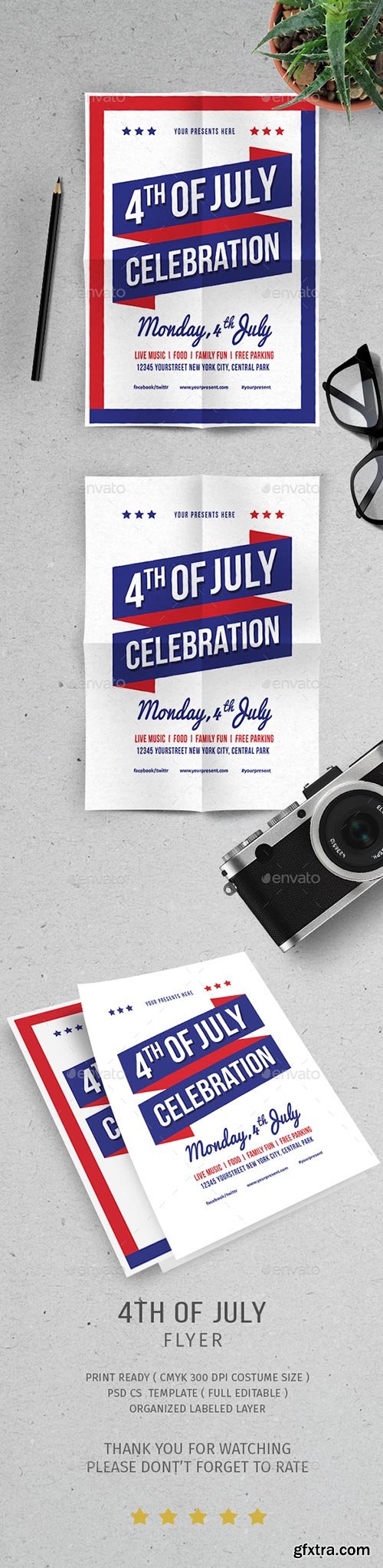 Graphicriver - 4 Of July Independence Day 20179344