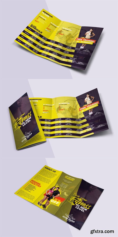 Gym Trifold Brochure Gym Trifold Brochure
