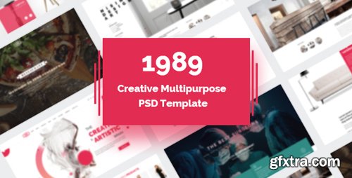 ThemeForest - 1989 - Modern Creative Multipurpose PSD Template 17459742 ThemeForest - 1989 - Modern Creative Multipurpose PSD Template 17459742