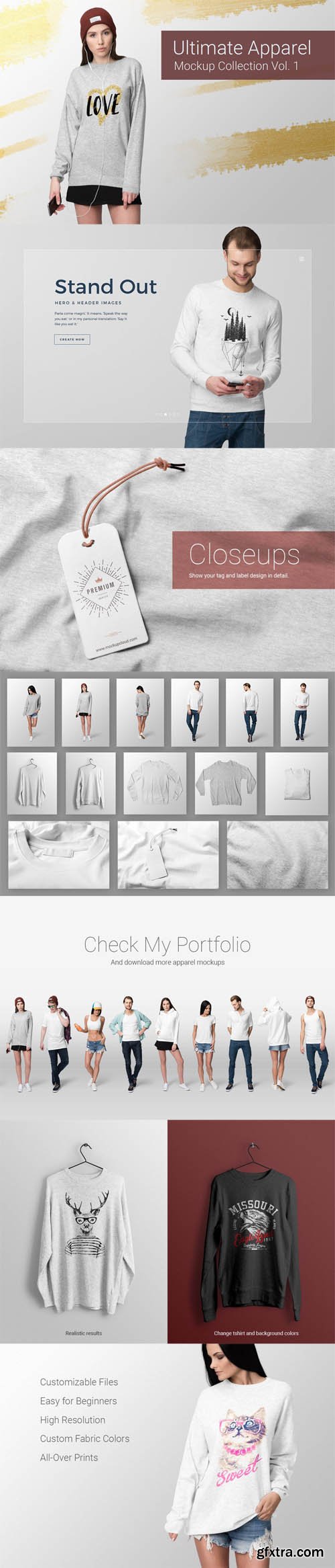 Ultimate Apparel Mockup Vol. 7 Ultimate Apparel Mockup Vol. 7