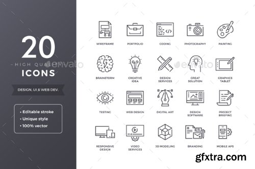 GR - Design Line Icons 20222828