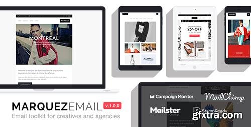 ThemeForest - Marquez v1.0 - Responsive Email for Agencies: 70+ Sections + StampReady Builder + MailChimp Integration - 20192293