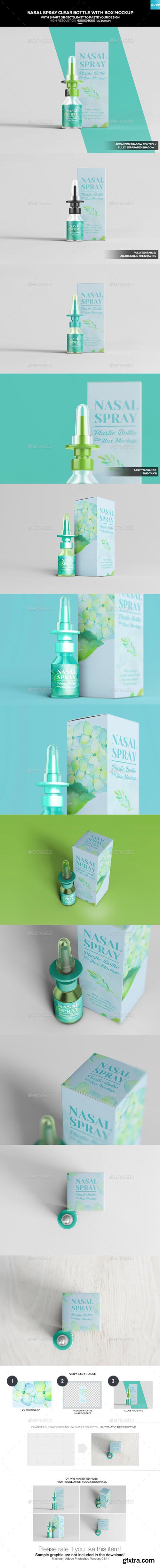 GR - Nasal Spray Clear Bottle With Box Mockup 20250084 GR - Nasal Spray Clear Bottle With Box Mockup 20250084